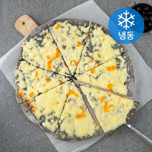 풀무원 풀스키친 오징어 먹물 치즈피자 560g (1개)