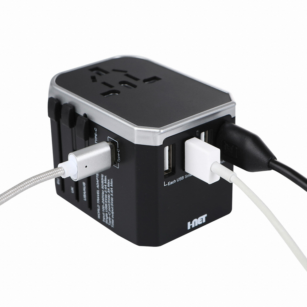 인터아이넷 5.6A 5포트 여행용 충전기 JY-305Plus