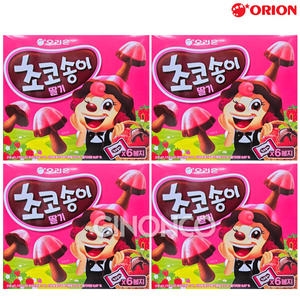 오리온 초코송이 딸기 216g (4개)_이미지