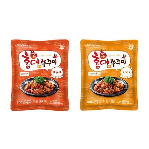 모모프렌즈 홍대 쭈꾸미 매운맛 300g (3개)