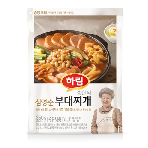 하림 심영순 송탄식부대찌개 350g (2개)