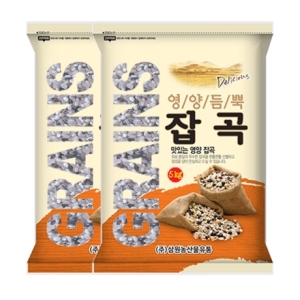 삼원농산 흑백미 7분도 10kg 5kg/2개