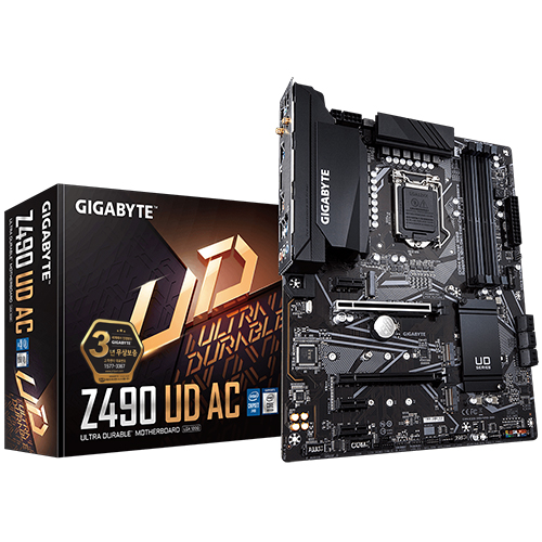 GIGABYTE Z490 UD AC 듀러블에디션 제이씨현_이미지