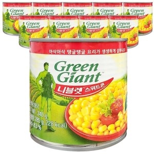 SERETRAM 그린자이언트 니블렛 스위트콘 340g (10개)_이미지