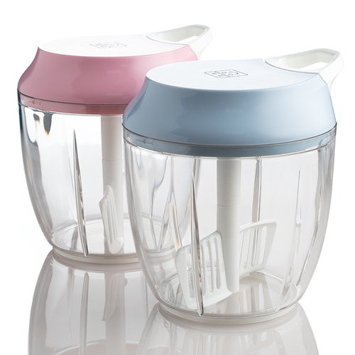 콩콩 차퍼 야채다지기 중 900ml 블루 1개_이미지