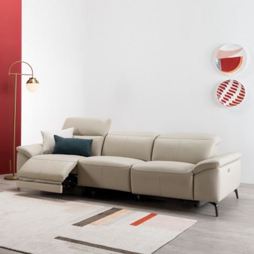 리바트 몰리세 천연가죽 리클라이너 4인용