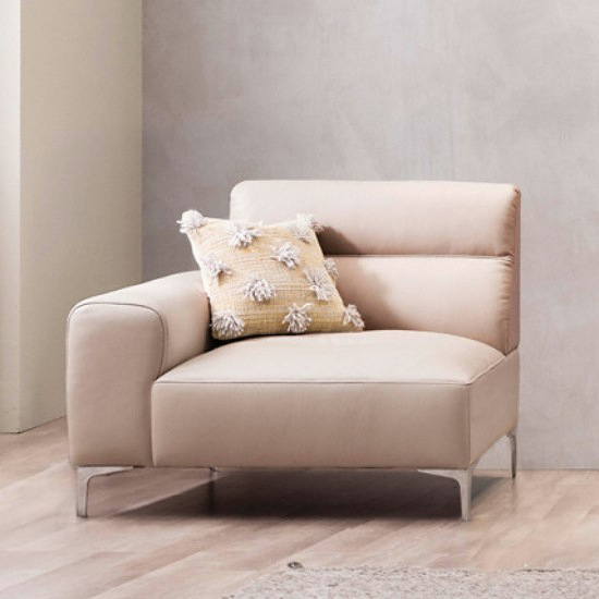 모어 모듈 천연가죽 소파 1인용