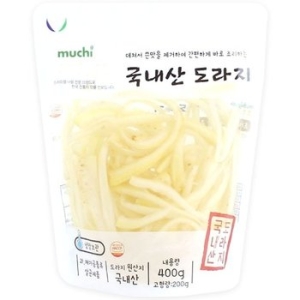 신선코리아 국내산 데친 도라지 400g 무침 볶음 반찬 WBB5CA5_이미지