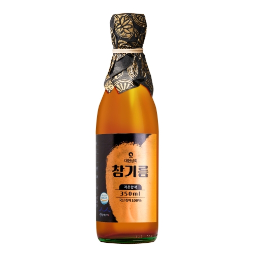 대현상회 저온압착 국산 참기름 350ml