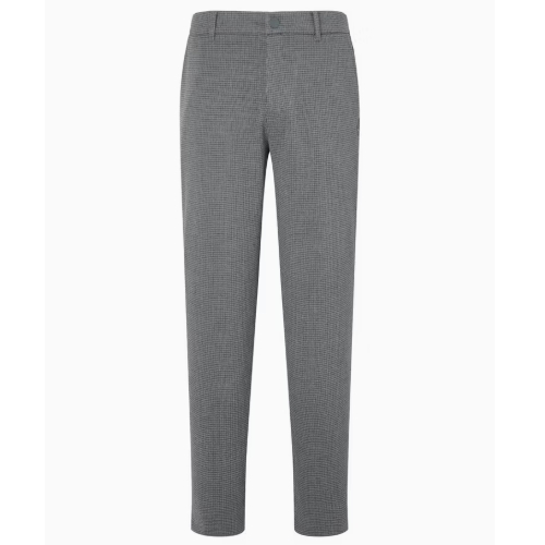 헤지스골프 체크 패턴 밴드 팬츠 WPPA4D715G3_이미지