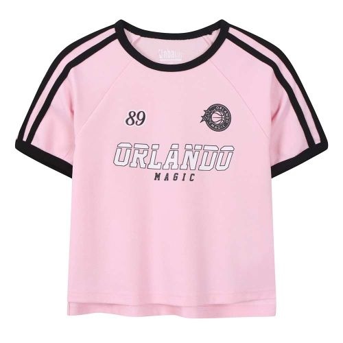 NBA 키즈 ORL 여아 스포티 링거티셔츠K262TS670P 핑크 477215