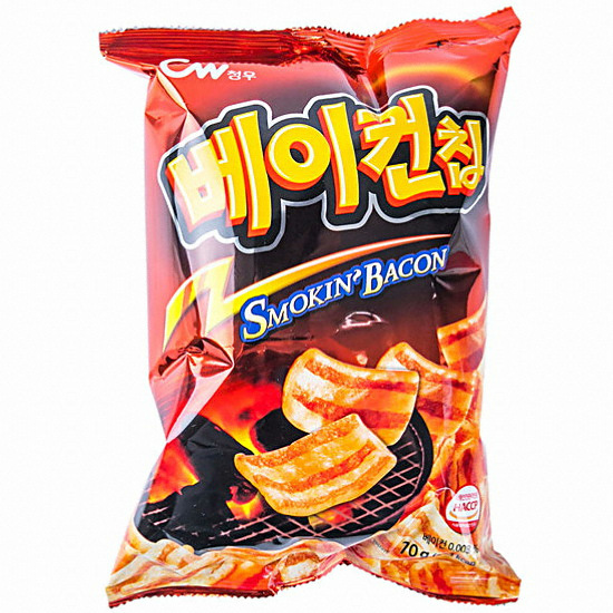 청우식품 베이컨칩 70g (11개)_이미지