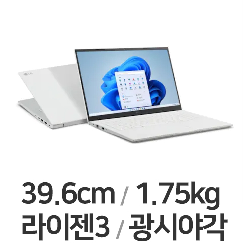 LG전자 2022 울트라PC 15U40Q-G.AR3MK [1TB + SSD 256GB]