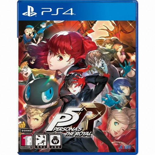  페르소나 5 더 로얄 한글판 PS4, 패키지디스크