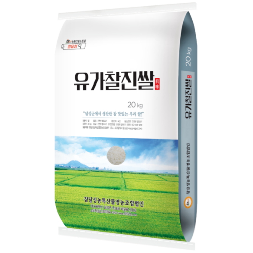 참달성 2025 햅쌀 유가찰진쌀 20kg (1개)_이미지