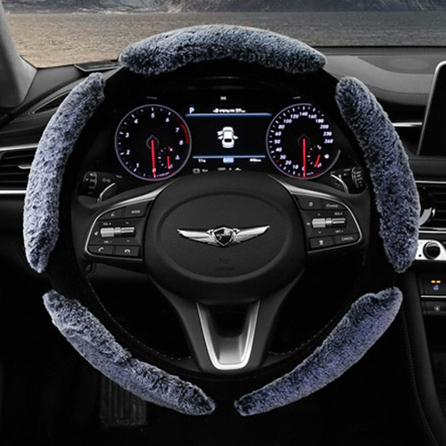 엑스오토 엑스핏 초극세사 밍크 겨울 핸들커버_이미지