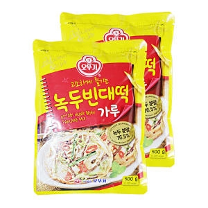 오뚜기 녹두빈대떡가루 500g (2개)_이미지