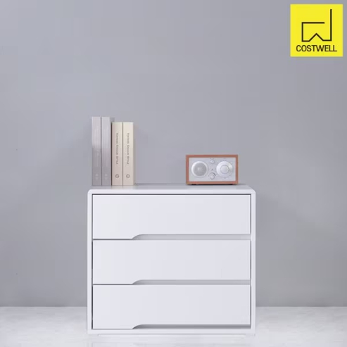 코스트웰 플레인 3단 서랍장 600