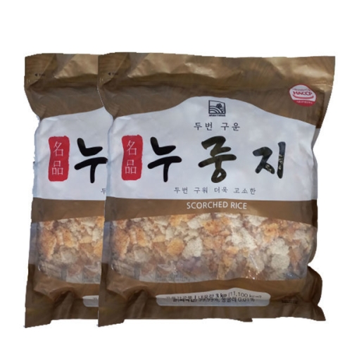 아람농가 명품 두번구운 누룽지 3kg (2개)_이미지
