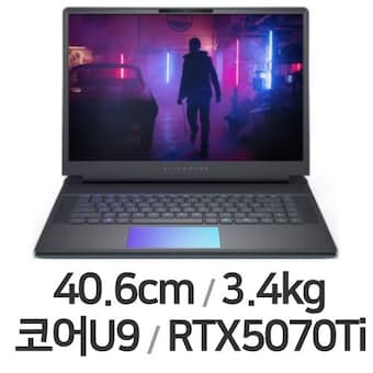 DELL 에일리언웨어 16 DAA16250L-WP02KR