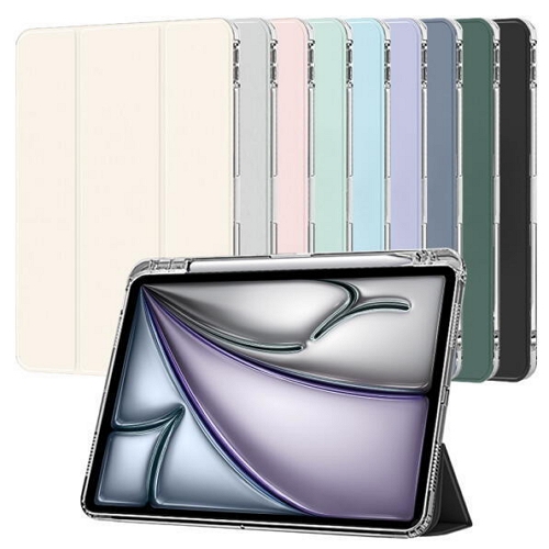 iPad Air 11 M2 애플펜슬 수납 클리어 커버 케이스