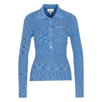 가니 스페이스드 로고 버튼 폴로 탑 153283304