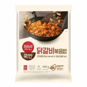 CJ제일제당 햇반쿡반 닭갈비볶음밥 440g (1개)
