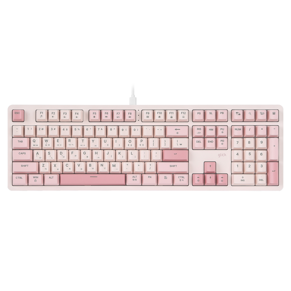 지클릭커 DEEPSEA M DSK108 (페일핑크)_이미지