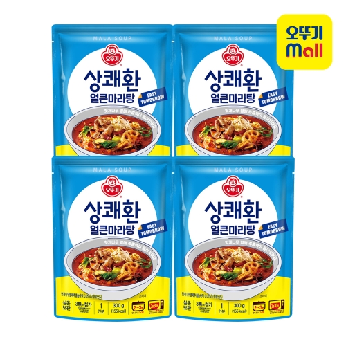 오뚜기 상쾌환 얼큰마라탕 300g (4개)
