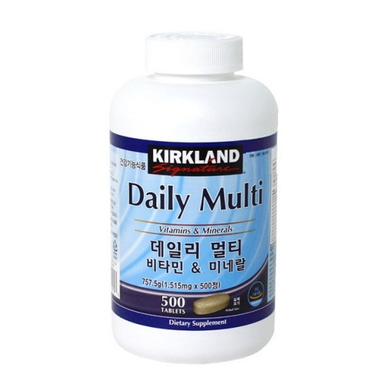 코스트코 커클랜드 데일리 멀티비타민 500정 (2개)_이미지