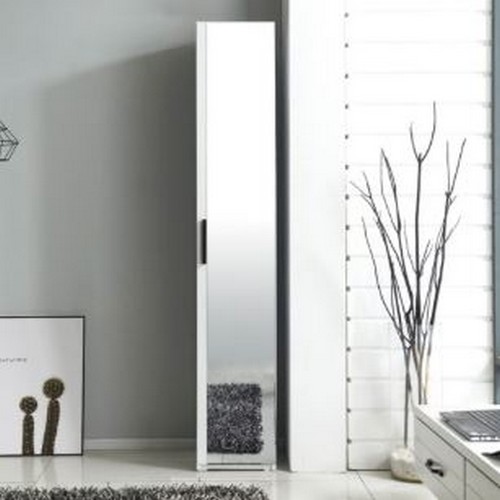 히트디자인 리첼 거울형 선반 수납장 300