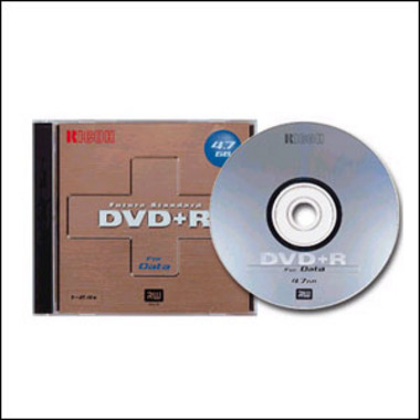 RICOH DVD+R 4.7GB 2.4x 쥬얼 1장_이미지