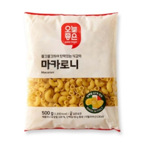 오늘좋은 마카로니 500g (1개)