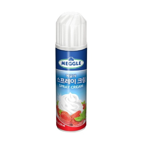 메글레 스프레이 휘핑크림 250g (12개)_이미지