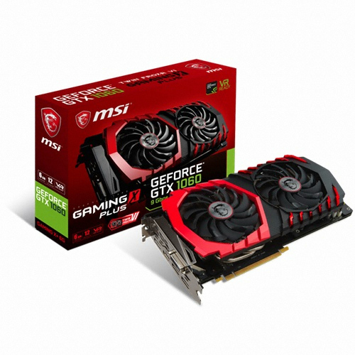 MSI 지포스 GTX1060 게이밍 X 플러스 D5 6GB 트윈프로져6_이미지