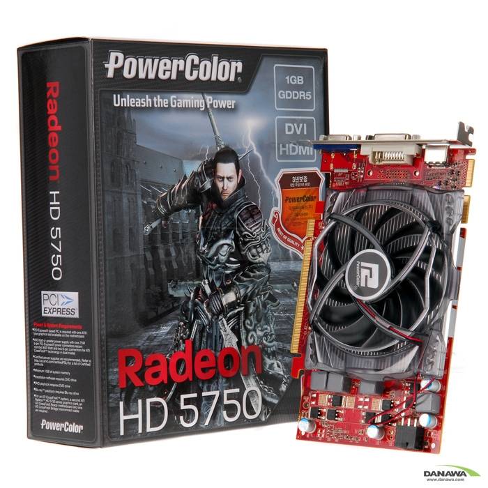 PowerColor 라데온 HD 5750 D5 1GB 대원_이미지