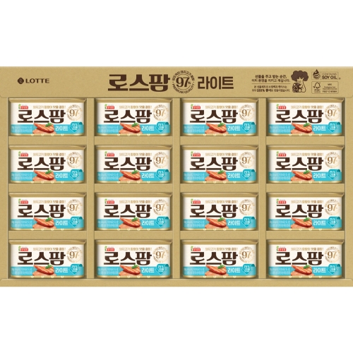롯데웰푸드 롯데햄 로스팜 97 라이트 2호 ECO (빠른배송,3개)_이미지