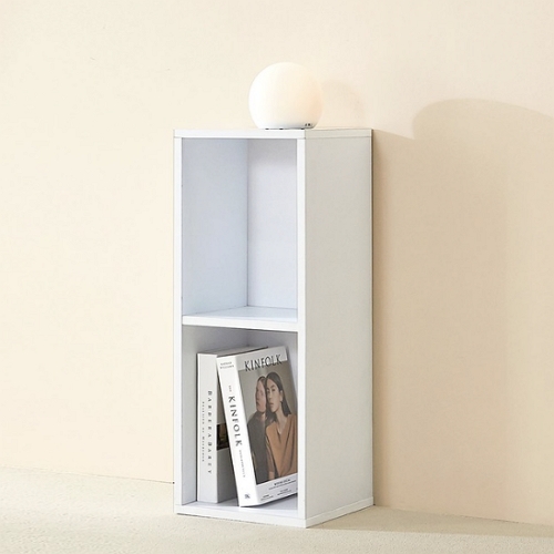 슬림 2단 공간박스 틈새 오픈형 책장 260