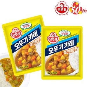 오뚜기  카레 약간 매운맛 100g[40개]