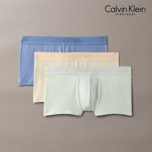 캘빈클라인언더웨어 CK 블랙 로우 라이즈 트렁크 3PK_NB36513UK