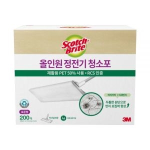 올인원 정전기 청소포 표준형 200매