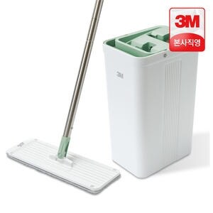 3M 스카치브라이트 핸즈프리 <b>막대</b><b>걸레</b> 키트(밀대+버킷+장착 1매)