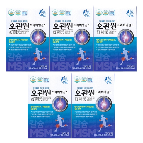 동진제약 호관원 프리미엄 골드 70ml 10포 (5개)_이미지