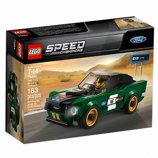 레고 스피드챔피언 1968 포드 머스탱 패스트백 (75884)