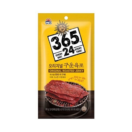 사조대림 해표 365.24 오리지널 구운 육포 30g (1개)_이미지