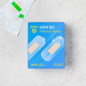 에버레이드 노브랜드 아쿠아밴드 표준형 100매 (1팩(100매))