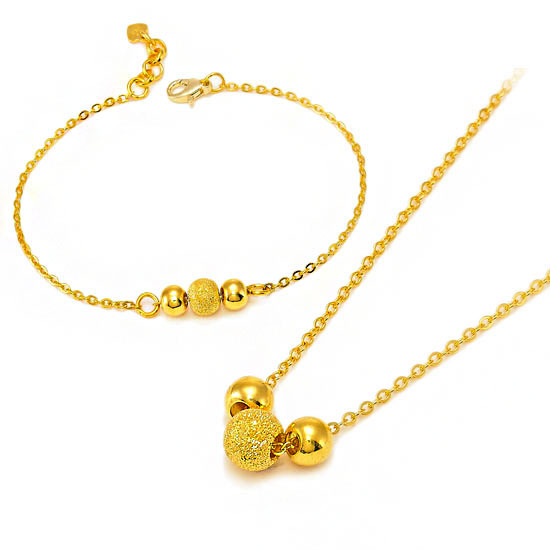 골드리카 골든볼 목걸이/팔찌 3.75g_이미지