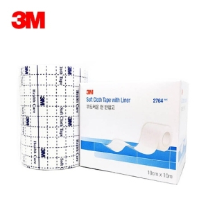 3M 부드러운 천 반창고 2764 10cmx10m 픽싱롤_이미지