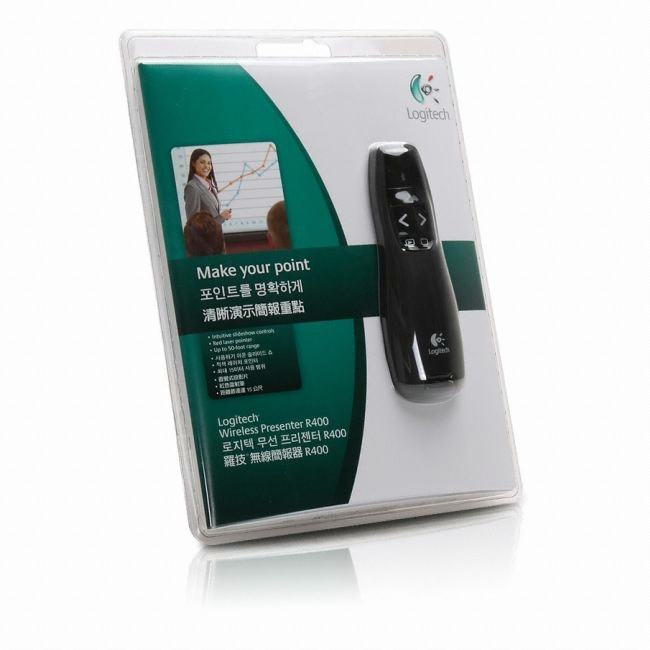 로지텍 R400 무선 프리젠터 (병행수입)_이미지