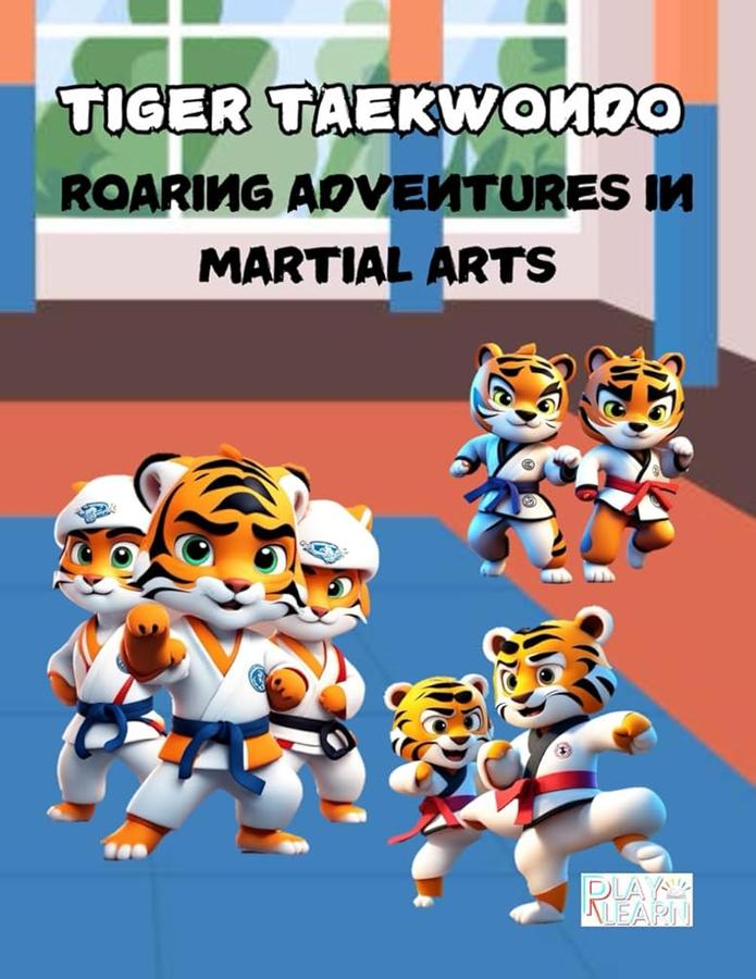 Taekwondo Roaring Adventures in Martial Arts 62-Page Coloring Book f..